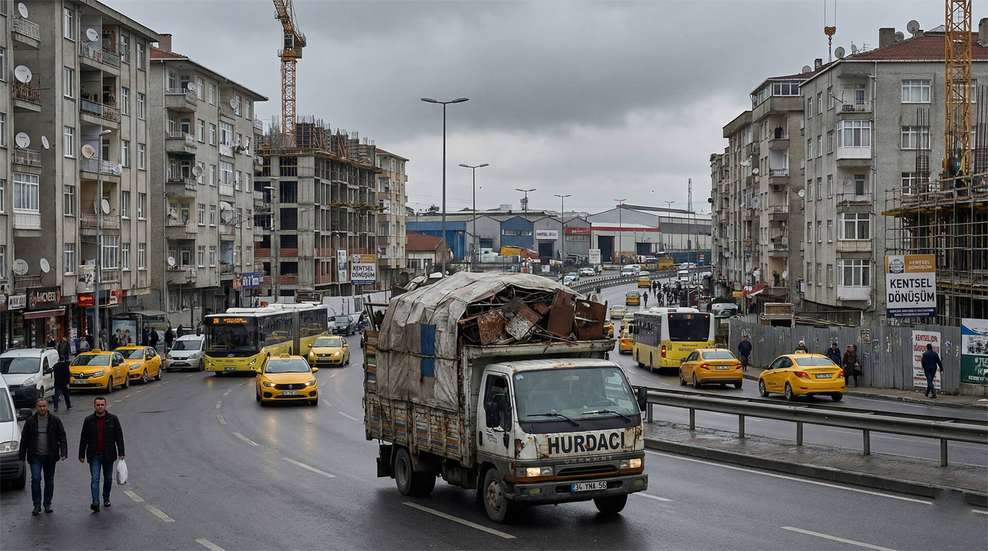 Bahçelievler hurdacı firması Şirinevler kentsel dönüşüm ve Yenibosna atölye hurda alım aracı