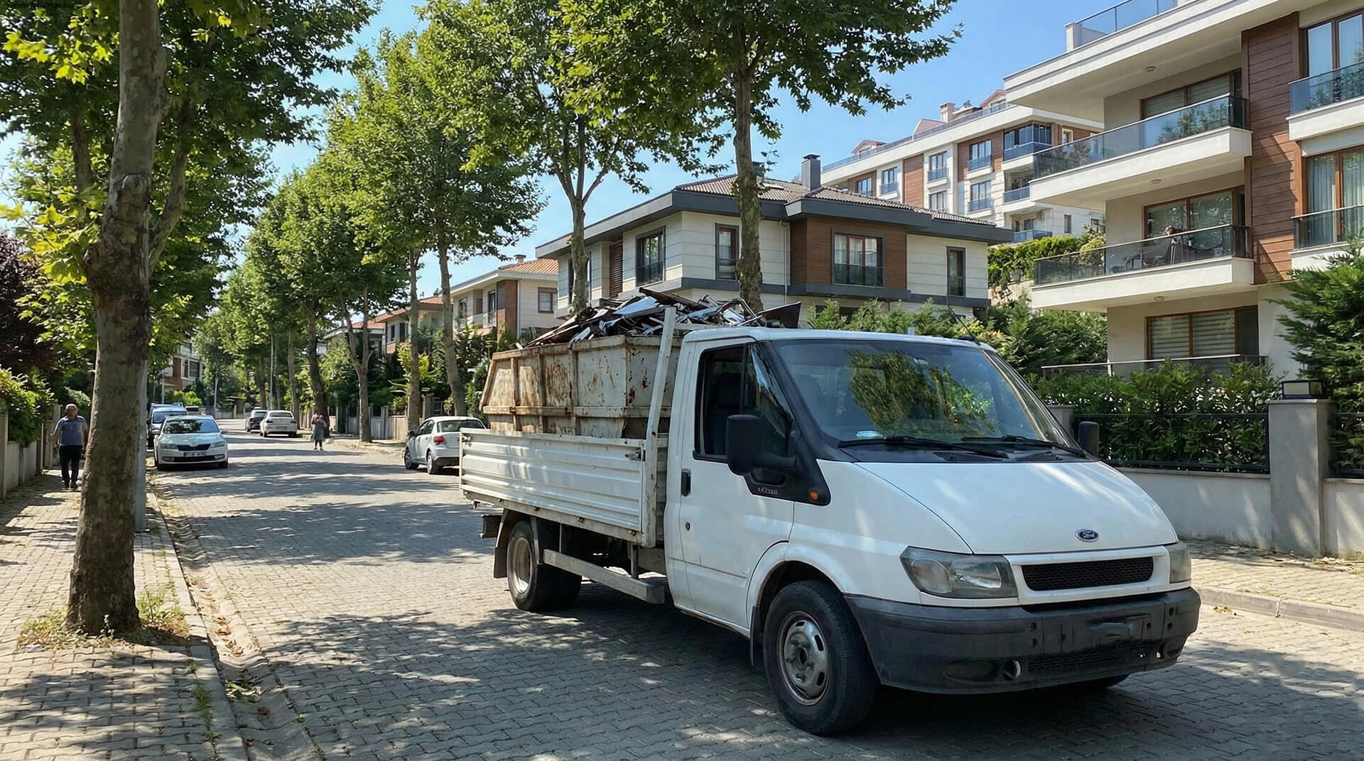 Çekmeköy hurdacı firması site ve villa bölgesi hurda alım aracı
