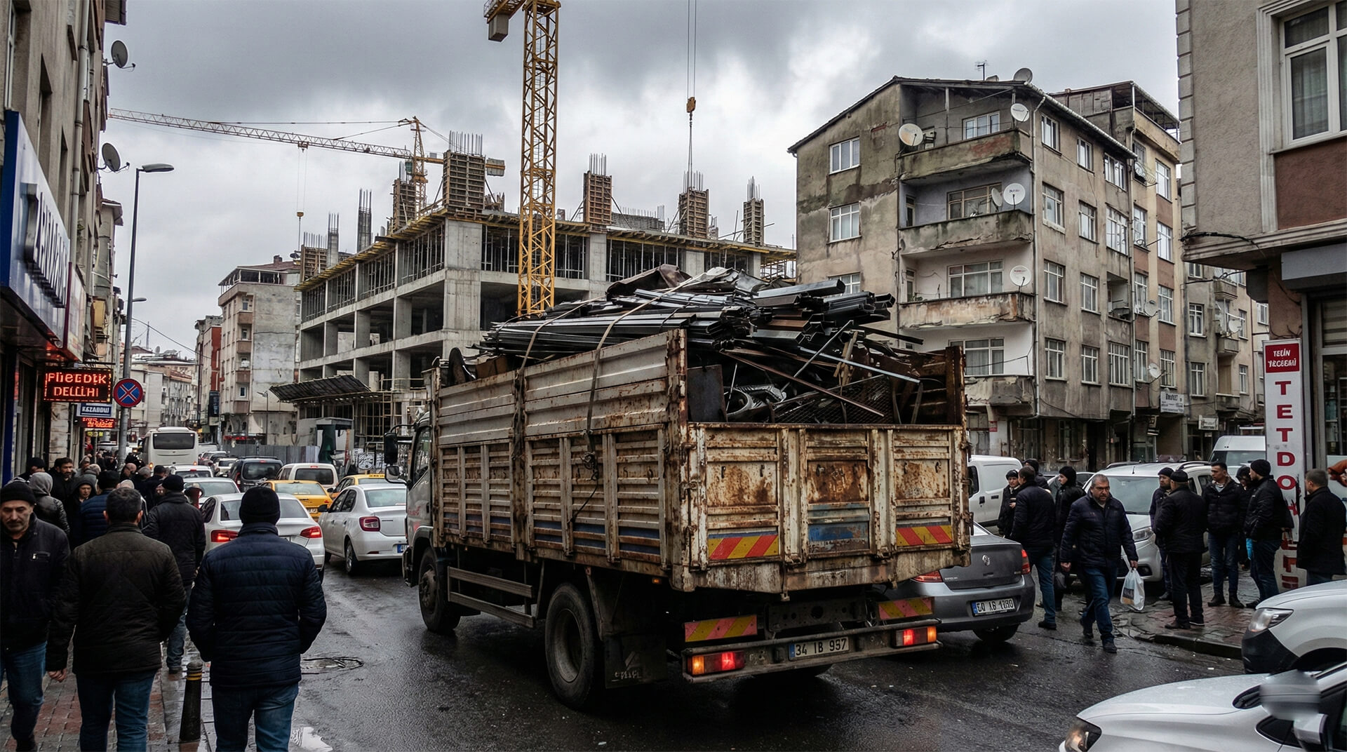 Gaziosmanpaşa hurdacı firması kentsel dönüşüm ve Küçükköy sanayi hurda alım aracı